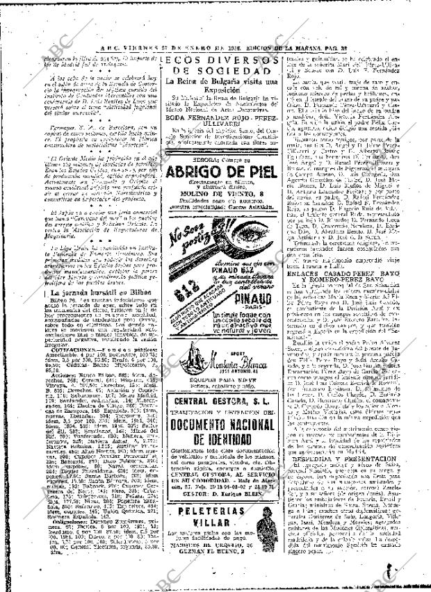 ABC MADRID 27-01-1956 página 38