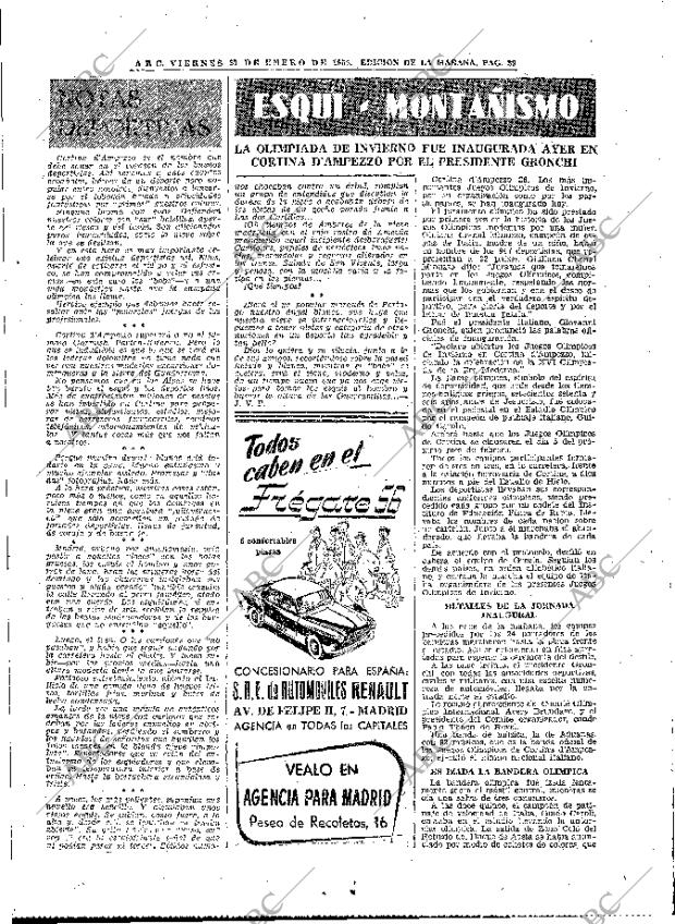 ABC MADRID 27-01-1956 página 39