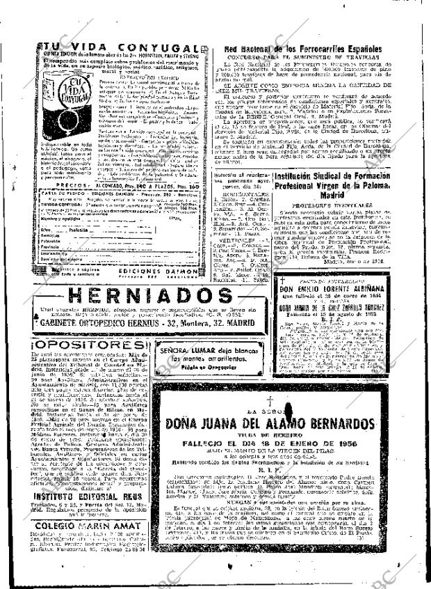 ABC MADRID 27-01-1956 página 51