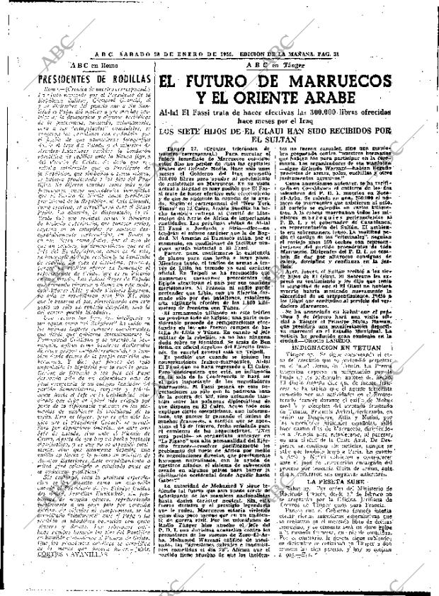 ABC MADRID 28-01-1956 página 25
