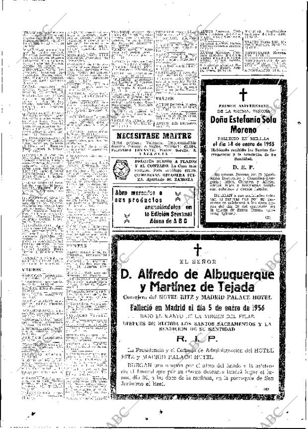 ABC MADRID 28-01-1956 página 45