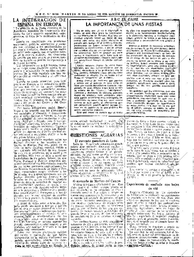 ABC SEVILLA 31-01-1956 página 20