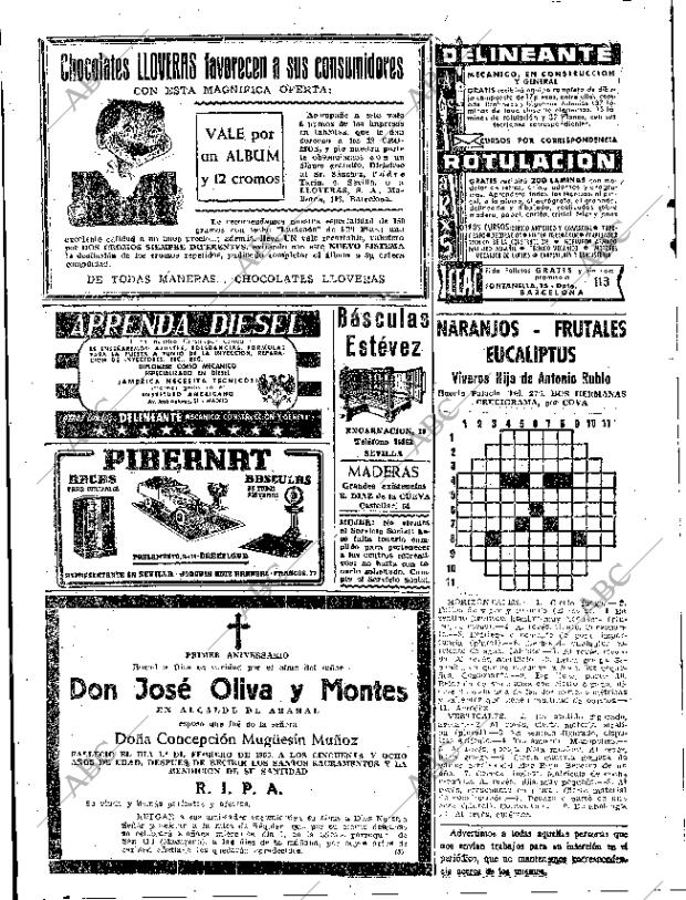 ABC SEVILLA 31-01-1956 página 42