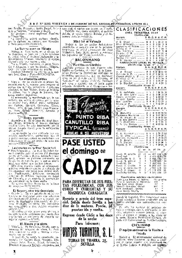 ABC SEVILLA 03-02-1956 página 23