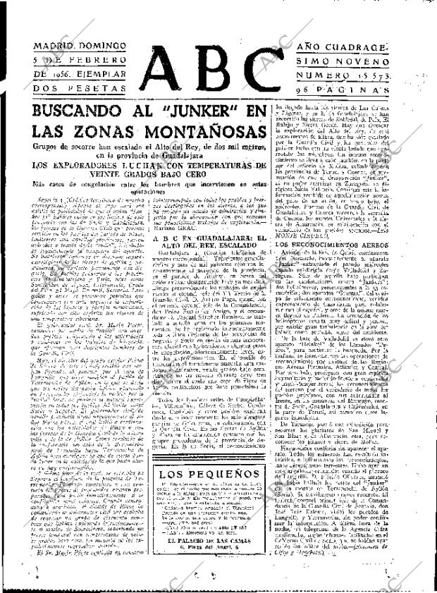 ABC MADRID 05-02-1956 página 55