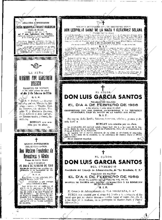 ABC MADRID 05-02-1956 página 92