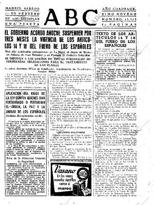 ABC MADRID 11-02-1956 página 23