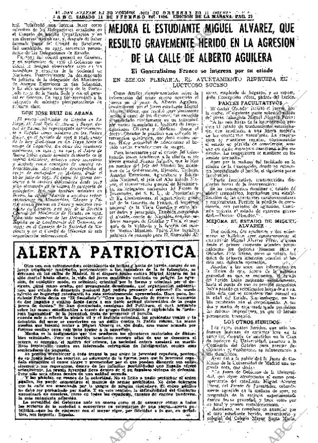 ABC MADRID 11-02-1956 página 25