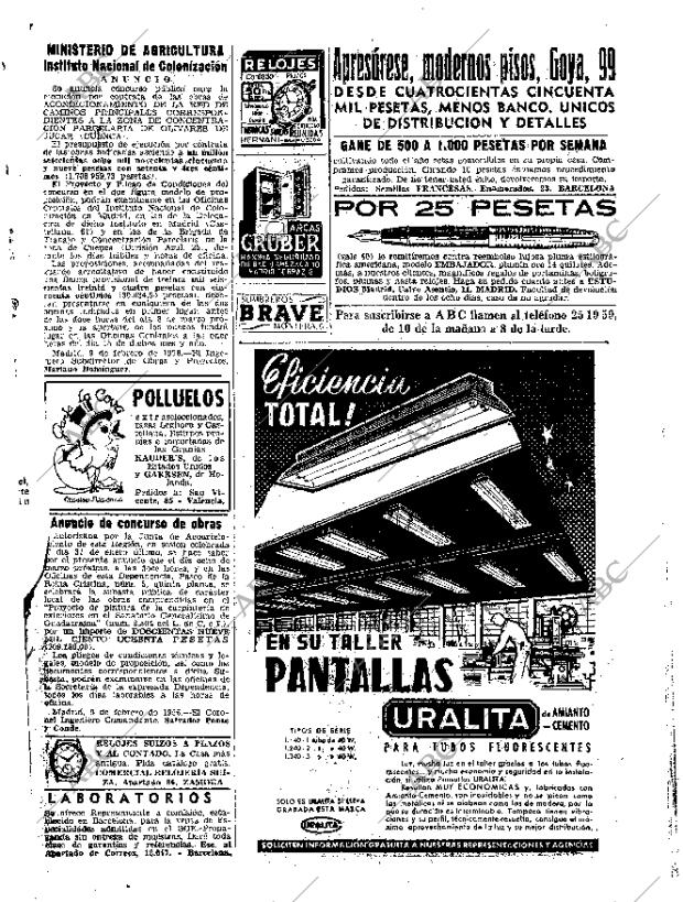 ABC MADRID 11-02-1956 página 59