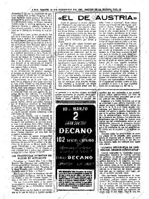 ABC MADRID 14-02-1956 página 20