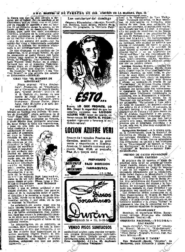 ABC MADRID 14-02-1956 página 44