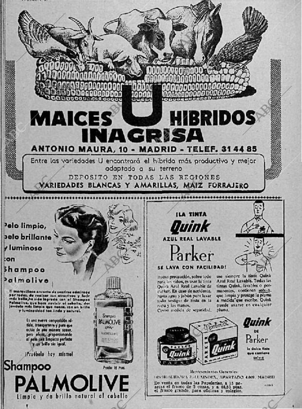 ABC MADRID 15-02-1956 página 20