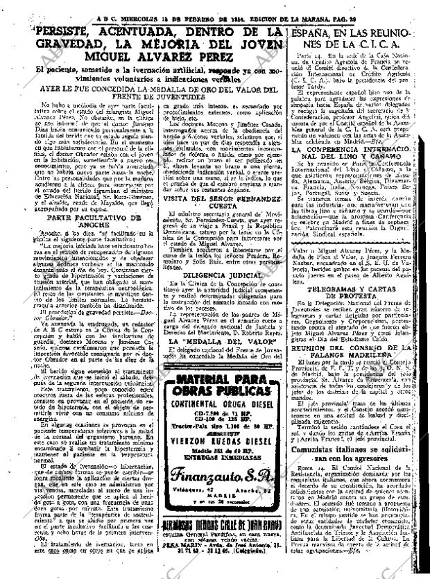 ABC MADRID 15-02-1956 página 29