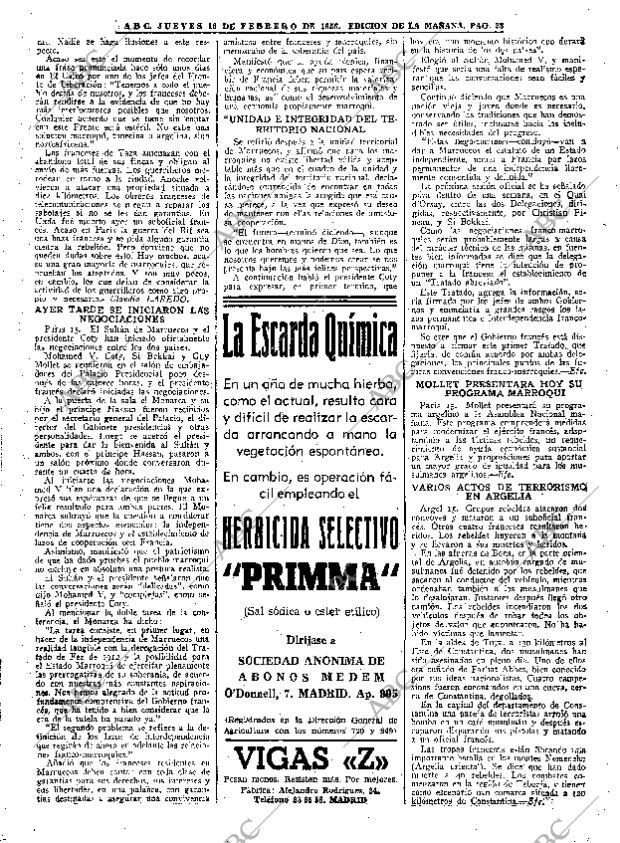 ABC MADRID 16-02-1956 página 28