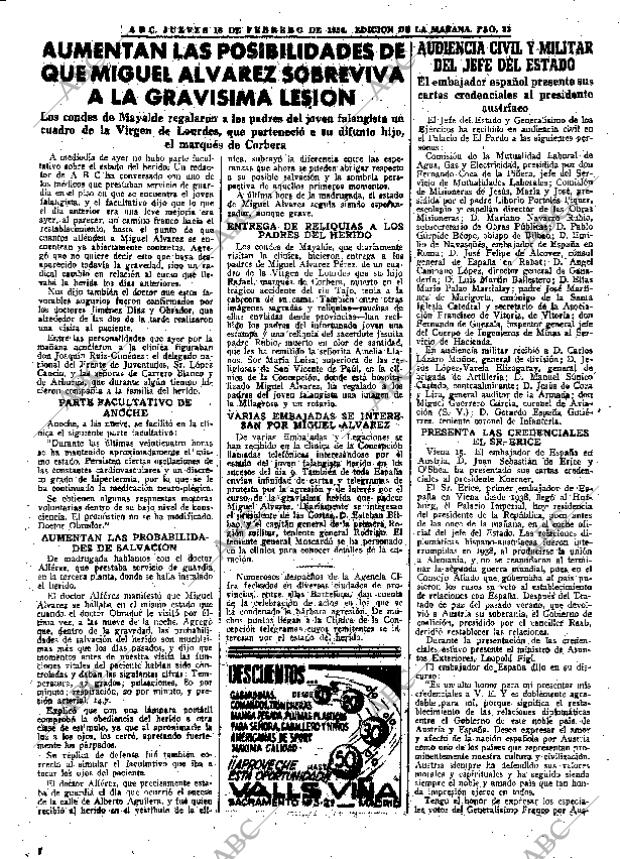 ABC MADRID 16-02-1956 página 33