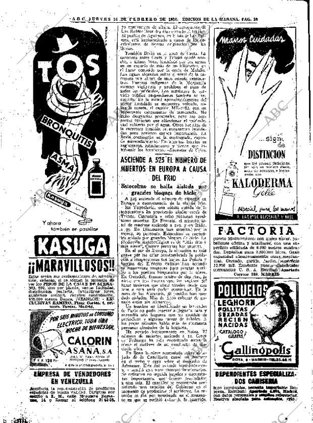 ABC MADRID 16-02-1956 página 38