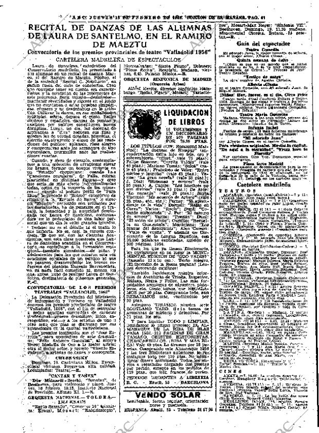 ABC MADRID 16-02-1956 página 47