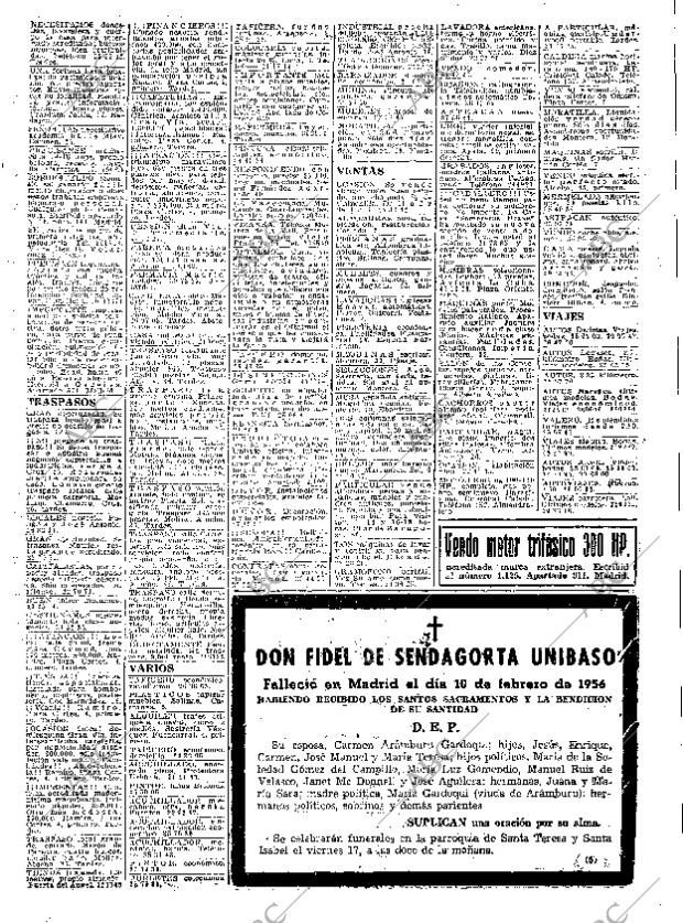 ABC MADRID 16-02-1956 página 57