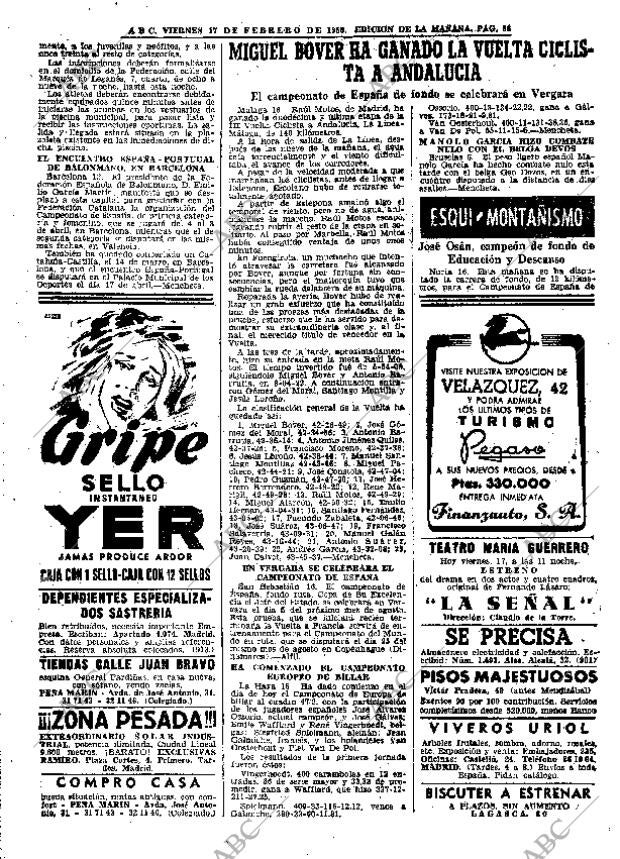 ABC MADRID 17-02-1956 página 36