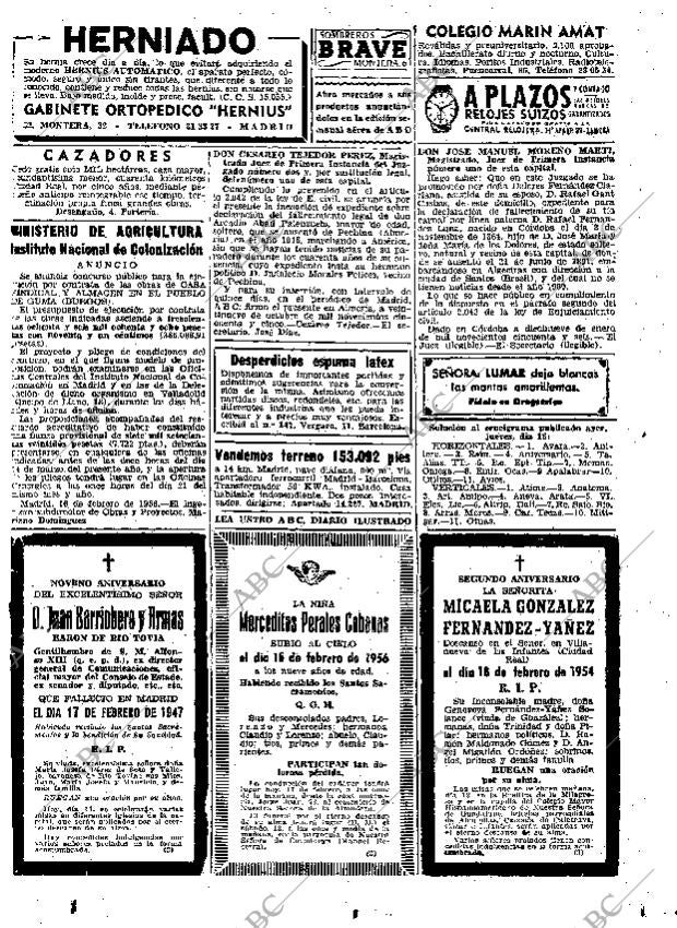 ABC MADRID 17-02-1956 página 47