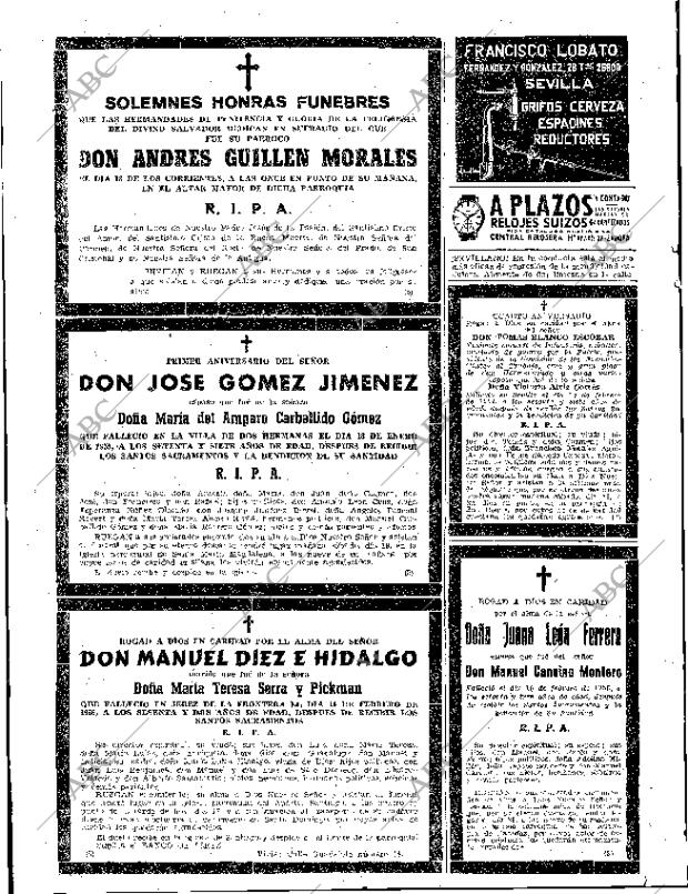 ABC SEVILLA 17-02-1956 página 36
