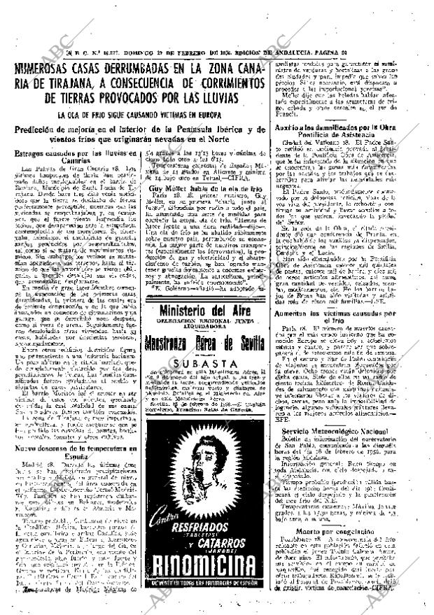 ABC SEVILLA 19-02-1956 página 30