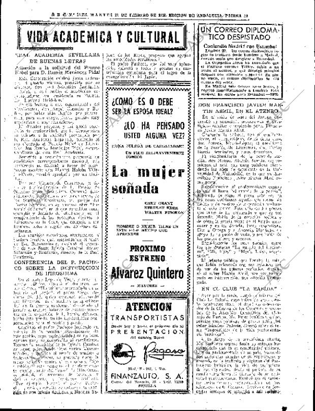 ABC SEVILLA 21-02-1956 página 19