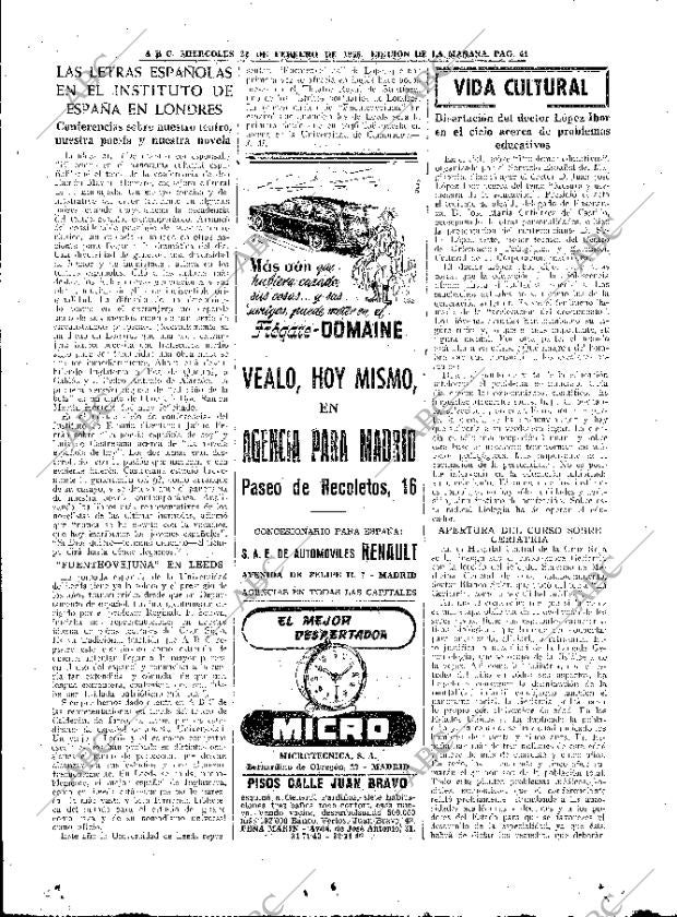 ABC MADRID 22-02-1956 página 39