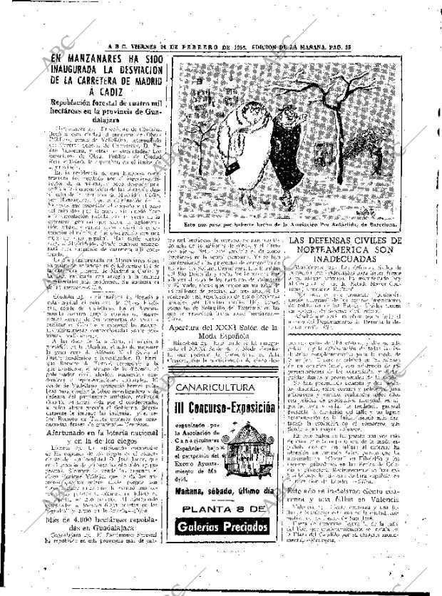 ABC MADRID 24-02-1956 página 25