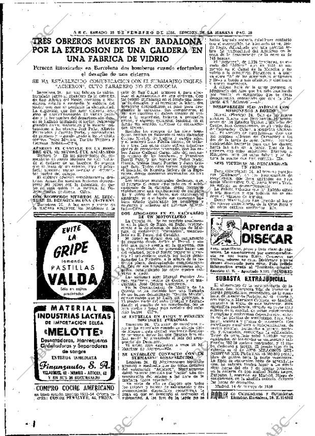 ABC MADRID 25-02-1956 página 32