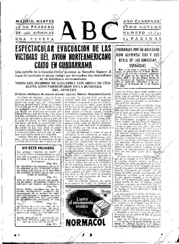 ABC MADRID 28-02-1956 página 21