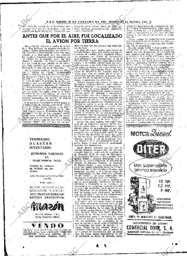 ABC MADRID 28-02-1956 página 22