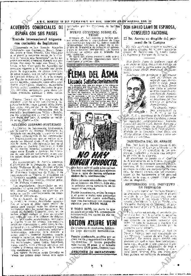 ABC MADRID 28-02-1956 página 24