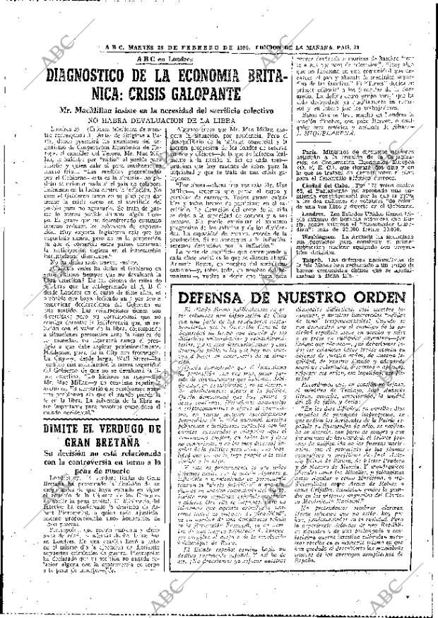 ABC MADRID 28-02-1956 página 29