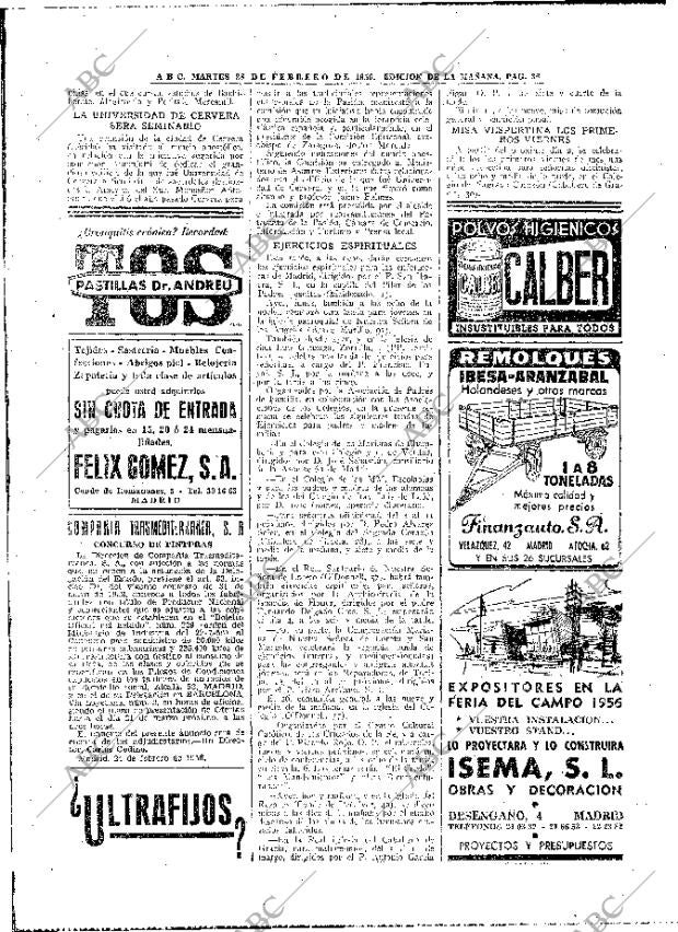 ABC MADRID 28-02-1956 página 34