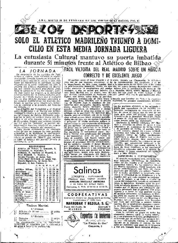 ABC MADRID 28-02-1956 página 41