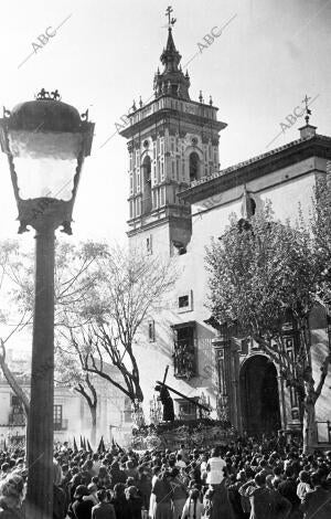 Jesús de las Penas en la parroquia de san Roque - salida el domingo de Ramos