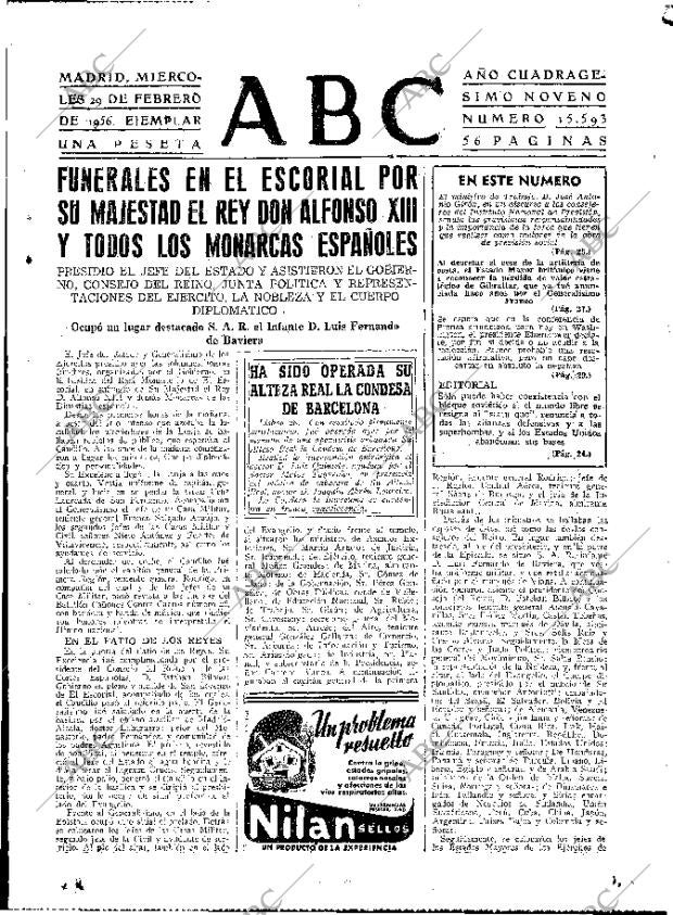 ABC MADRID 29-02-1956 página 21