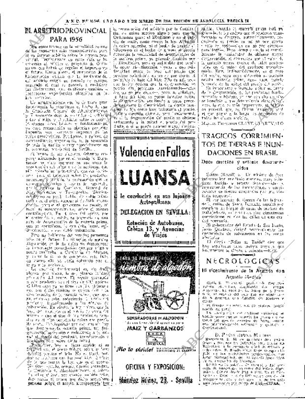 ABC SEVILLA 03-03-1956 página 14