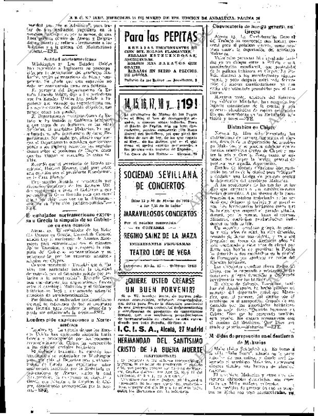 ABC SEVILLA 14-03-1956 página 20
