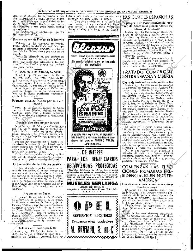 ABC SEVILLA 14-03-1956 página 21