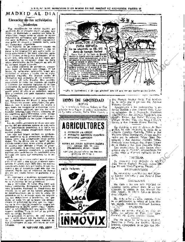 ABC SEVILLA 14-03-1956 página 27