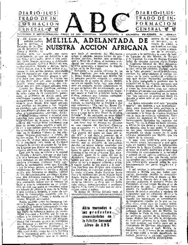 ABC SEVILLA 14-03-1956 página 3