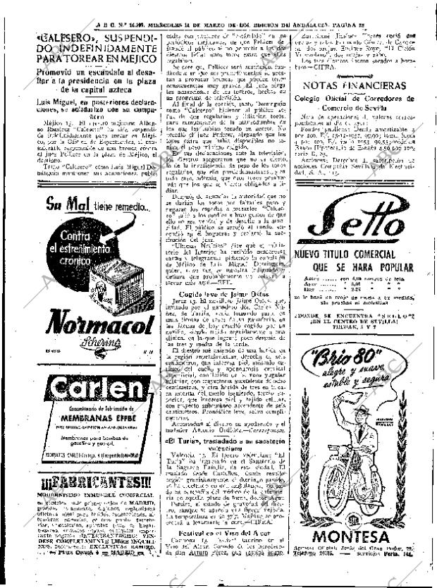 ABC SEVILLA 14-03-1956 página 32