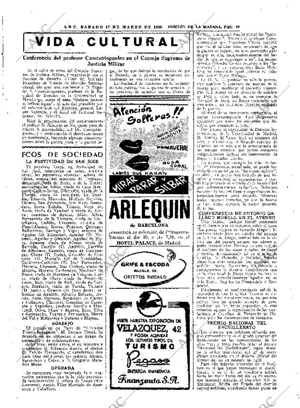 ABC MADRID 17-03-1956 página 49