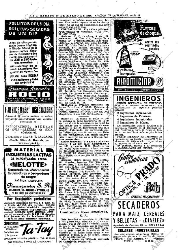 ABC MADRID 17-03-1956 página 56