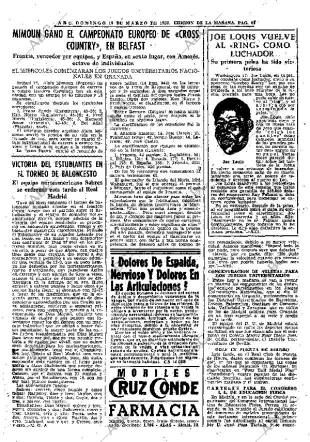 ABC MADRID 18-03-1956 página 85