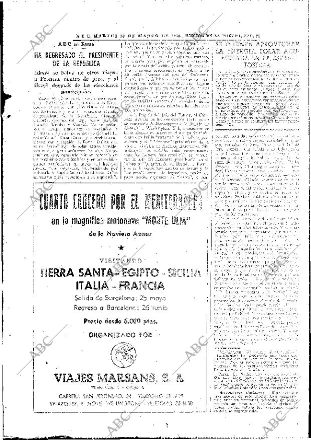 ABC MADRID 20-03-1956 página 23