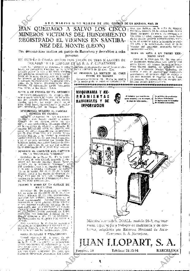 ABC MADRID 20-03-1956 página 27