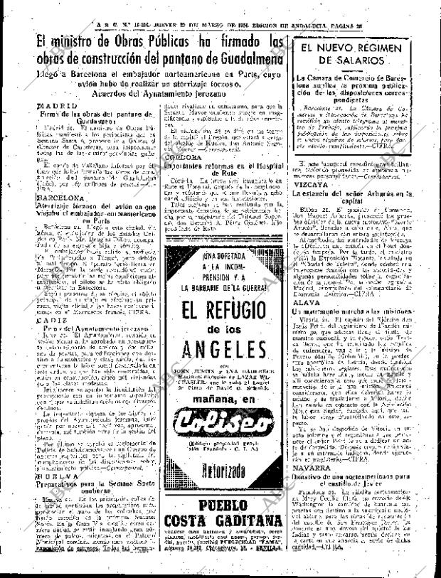 ABC SEVILLA 22-03-1956 página 25